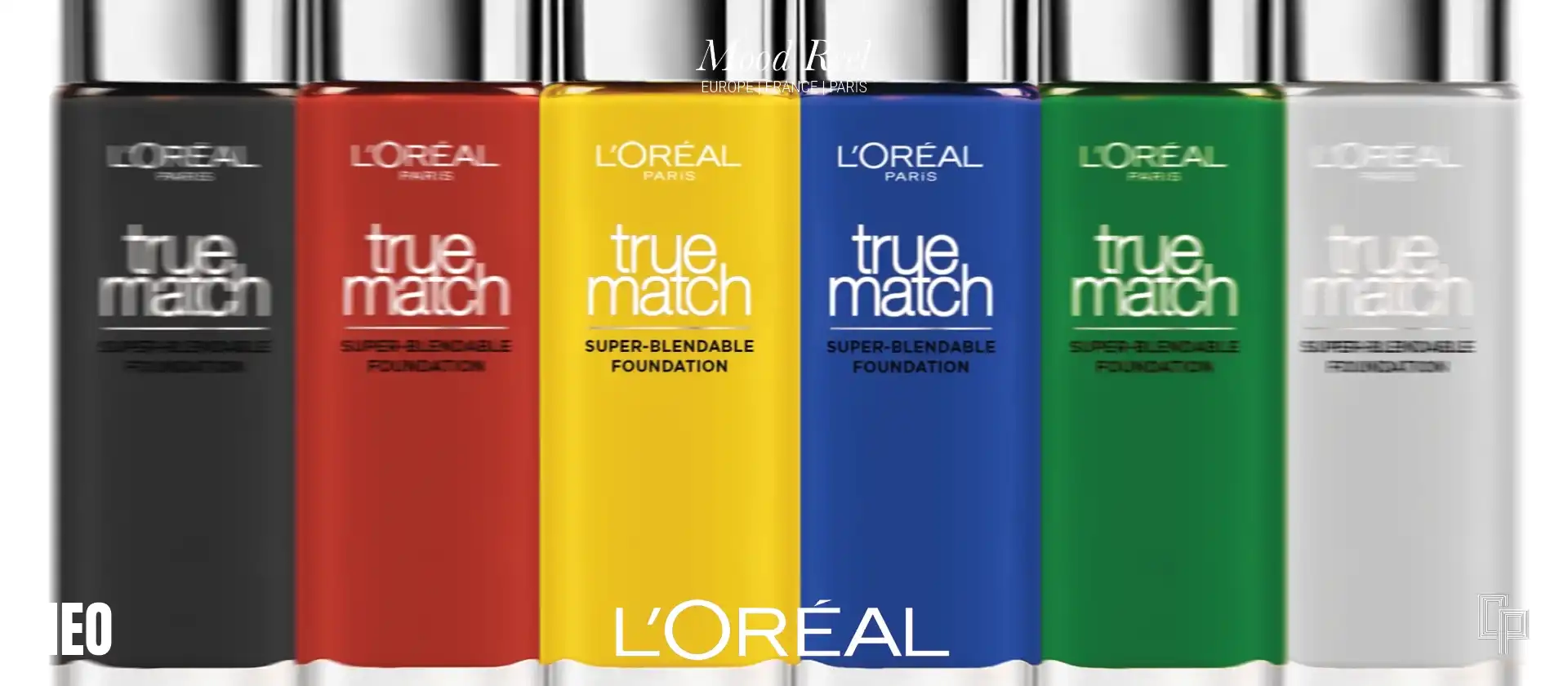 Visual elements showcasing the role of mood in film and storytelling  for L'Oreal