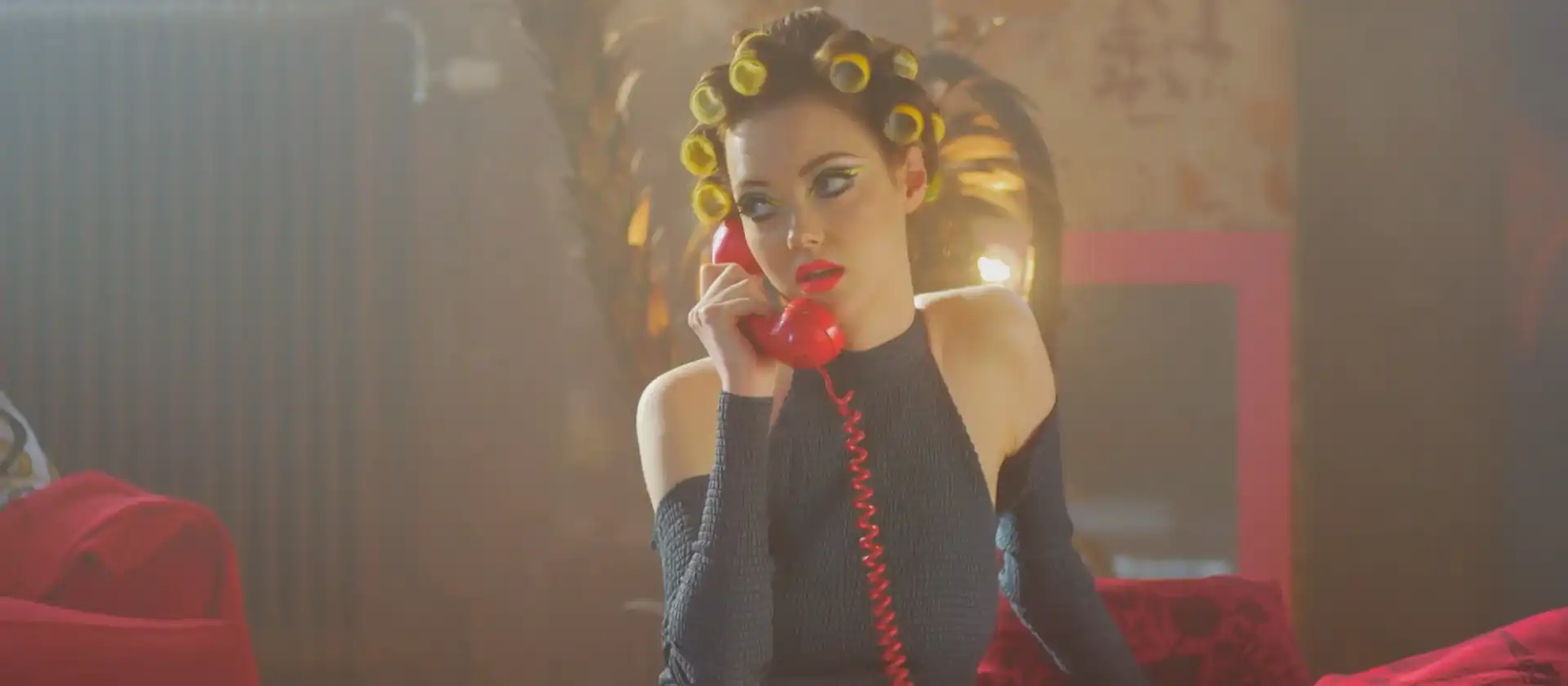 Dynamic visuals enhancing the creative essence of a music video treatment Page 6 for Just Eat