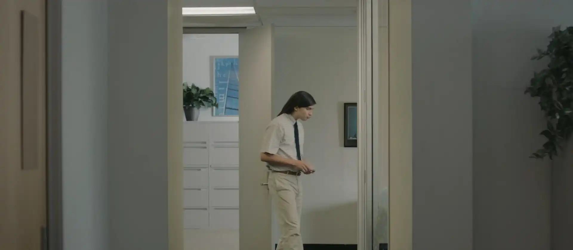 Visual representation of a skilled writer's treatment Page 1 for Geico