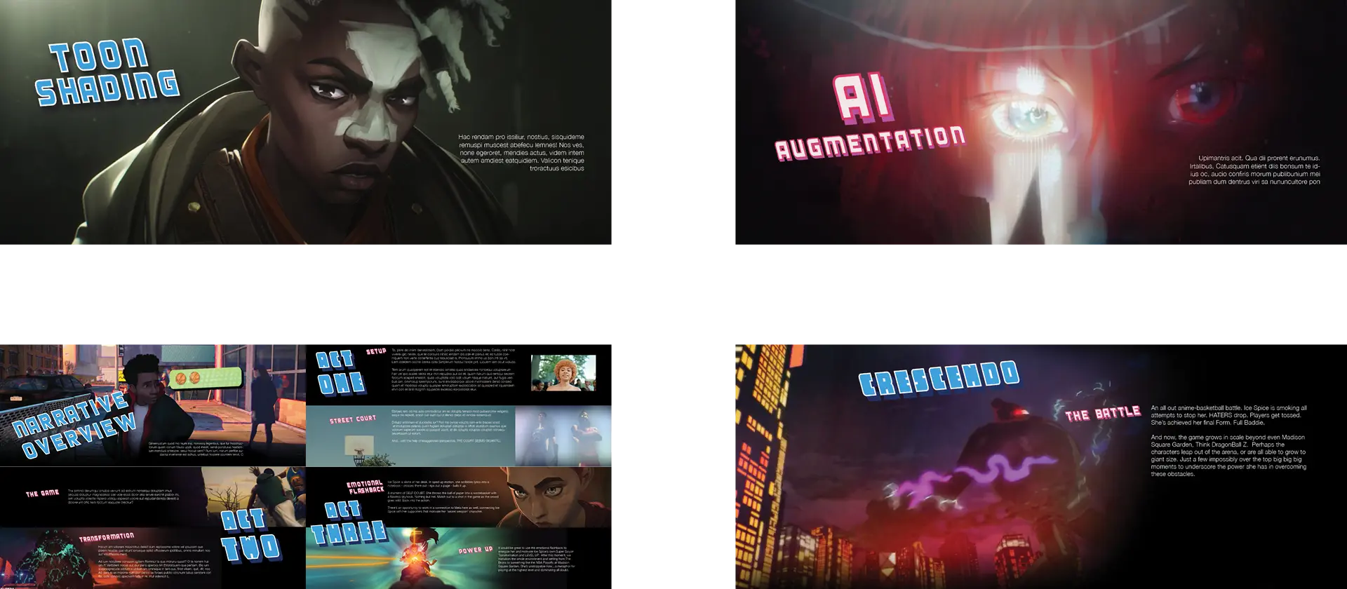 Evocative film mood board with images telling a cinematic story Page 3 for Nissan