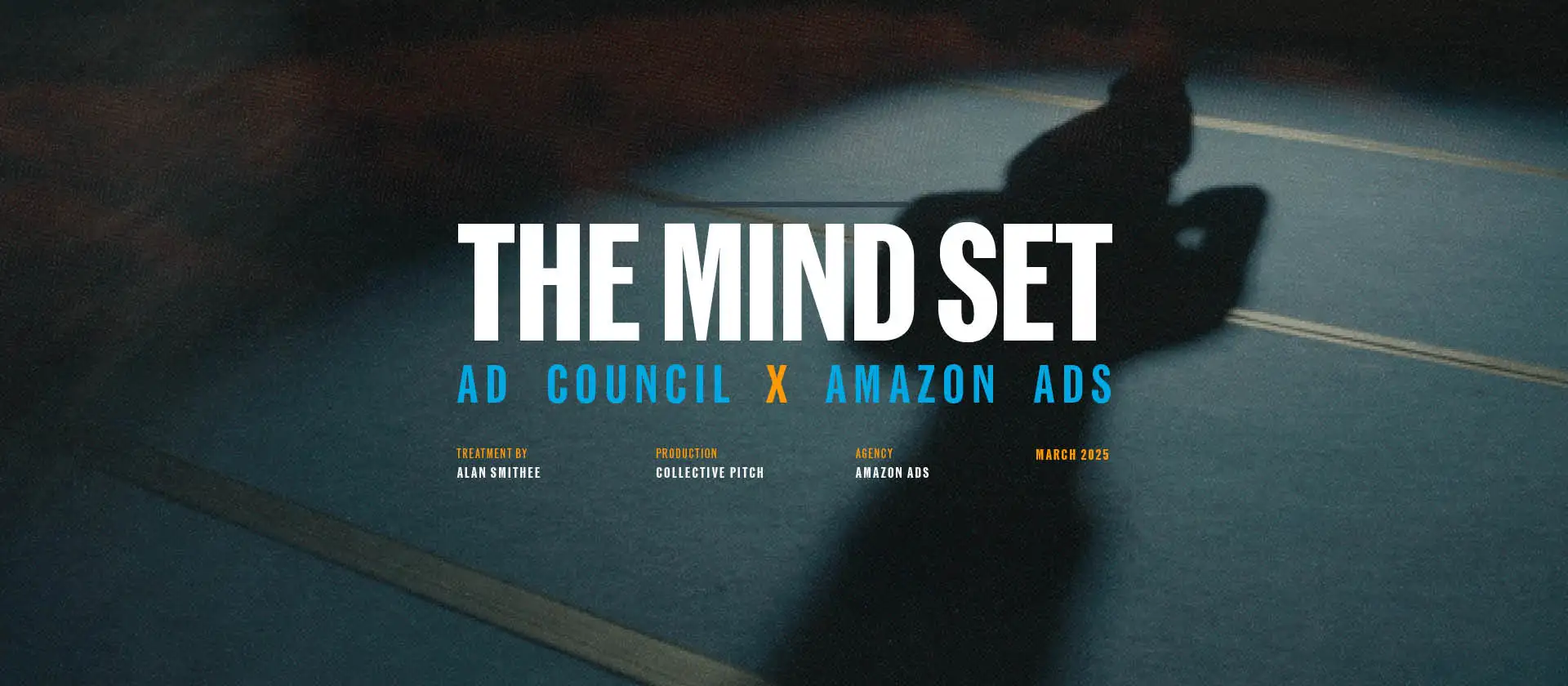 Example of documentary treatment with dynamic visuals, mood boards, and compelling visual storytelling with a dynamic and moody sports theme